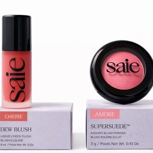 Saie Supersuede Blush in Cherie and Amore